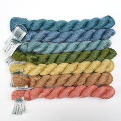 Colinton Australia "Lace Blend" Yarn - Silk / Young Goat Mohair, Lace Weight, 250 yards - Various Colors
