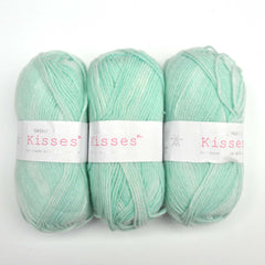 Sirdar Snuggles "Kisses" Yarn - Nylon / Acrylic, DK Weight, 191 yards - Pale Green