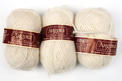 Crucci Angora Lambswool yarn balls