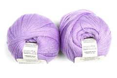 Grignasco Knits "MerinoSilk25" Yarn - Silk / Extrafine Merino Wool, Cobweb Weight, 384 yards - Various Colors