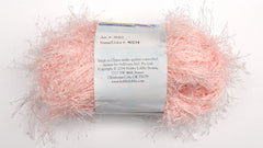 Yarn Bee "Wild Child" Eyelash Yarn - Polyester Yarn, Bulky Weight, 75 yards - Dawn Pink