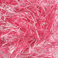 Yarn Bee "Wild Child" Eyelash Yarn - Polyester Yarn, Bulky Weight, 75 yards - Strawberry