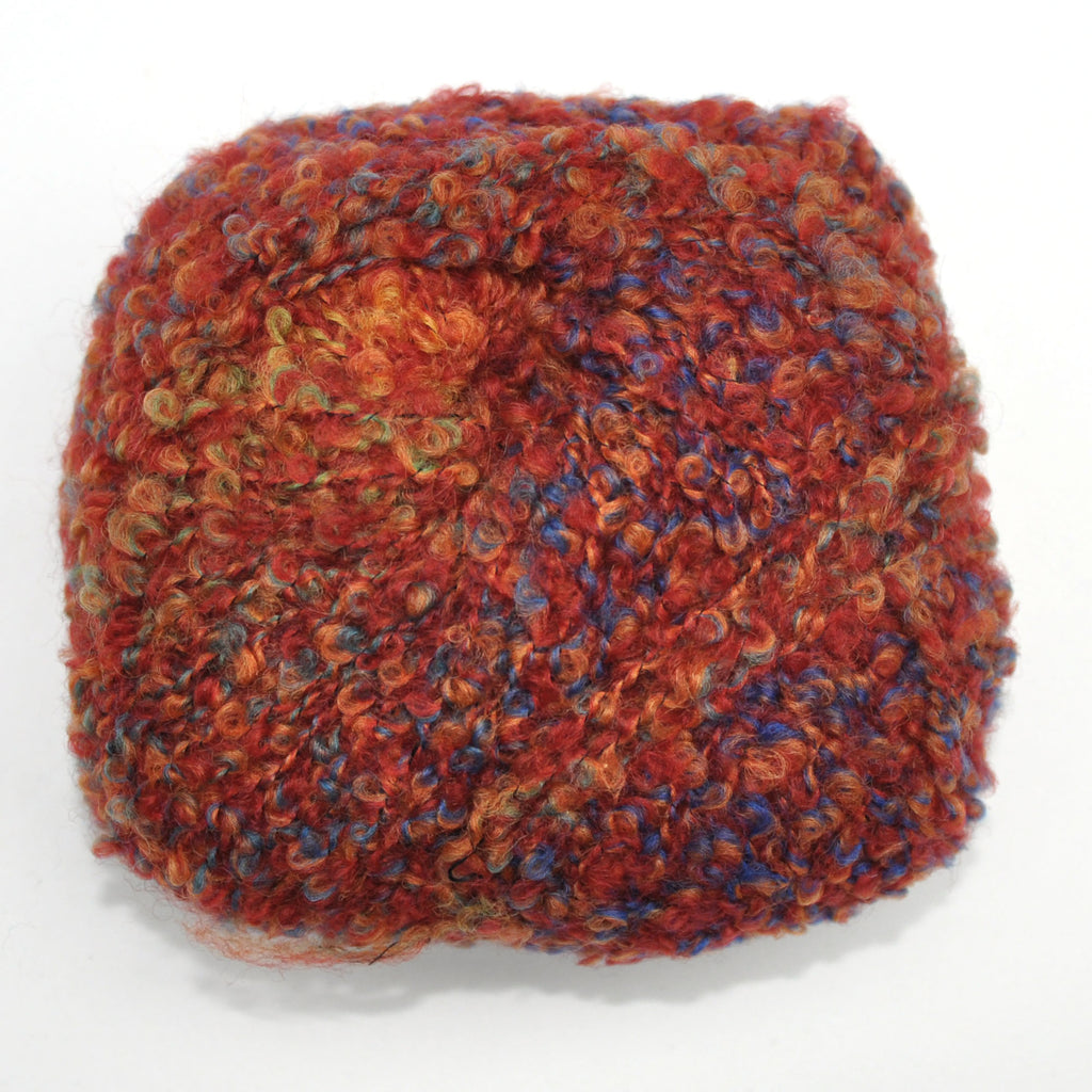Louet "Clyde" Yarn - Wool / Silk, Bulky Weight, 82 yards - Setting Sun