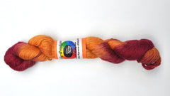 Done Roving "Silky-Criations" Yarn - Baby Cria Alpaca / Silk, Sport Weight, 250 yards - Sunglow