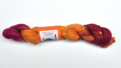 Done Roving "Silky-Criations" Yarn - Baby Cria Alpaca / Silk, Sport Weight, 250 yards - Sunglow
