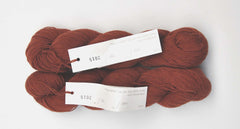 Shibui "Cima" Yarn - Superbaby Alpaca / Fine Merino Wool, Lace Weight, 328 yards - Rust