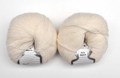 Ice "Pure Alpaca" Yarn - Alpaca, DK Weight, 175 yards - White