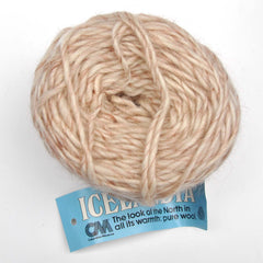 Columbia-Minerva "Icelandia" Yarn - Virgin Wool, Aran Weight, 114 yards - Winter Wheat