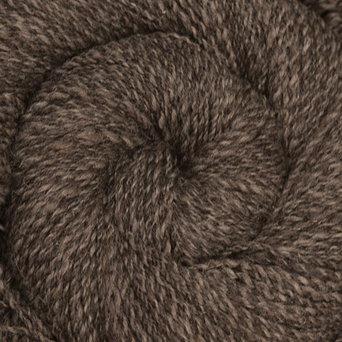 Handspun yarn - Romney & Masham wool, worsted weight, 320 yards - Natural Gray #1