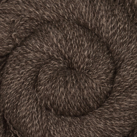 Handspun yarn - Romney & Masham wool, worsted weight, 405 yards - Natural Gray #3