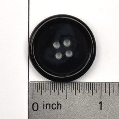 Button with ruler
