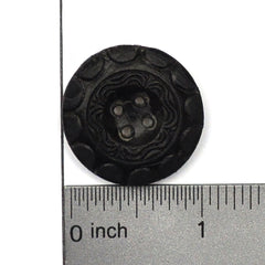 Button with ruler