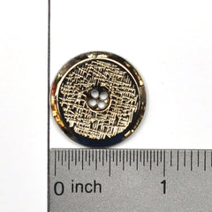 Button with ruler