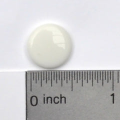 Button with ruler