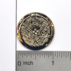 Button with ruler