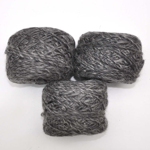 Columbia-Minerva "Icelandia" Yarn - Virgin Wool, Aran Weight, 114 yards - Arctic Gray