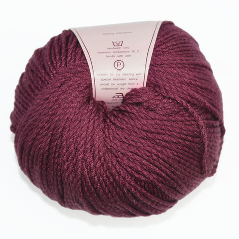 Louisa Harding "Mulberry" Yarn - Silk, DK Weight, 136 yards - Heart