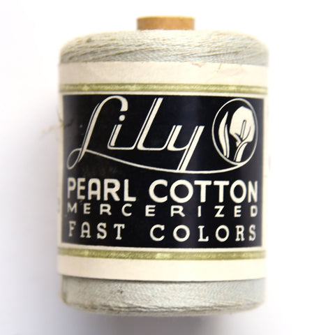 Lily Hand Weaving Cotton Yarn 20/2 Tube - Pale Blue-Green