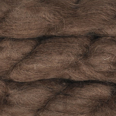 Louet Mohair Yarn - Mohair / Wool / Nylon, Worsted Weight, 105 yards - Chestnut