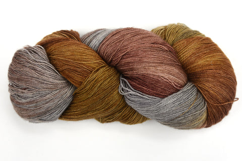Fleece Artist "Saldanha" Yarn - Merino Wool, Lace Weight, 875 yards - Bronze