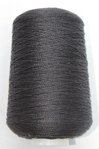 Uki Supreme Astra Mercerized Cotton 3/2 Yarn Cones - Charcoal