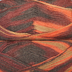 Plymouth "Sockin' Sox" Yarn - Superwash Wool / Bamboo / Nylon, Fingering Weight, 436 yards - Sunset Colors
