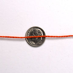Uki Supreme 5/2 cotton yarn on cone - thread view