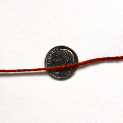 Weaver's Way 3/2 perle cotton yarn - thread view