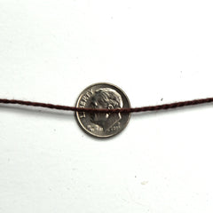 Uki Supreme 3/2 mercerized cotton yarn cone - thread view