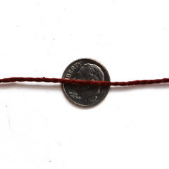 American 16/2 cotton yarn on a cone - thread view