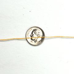 Carisbrook 16/2 Karded Cotton yarn cone - thread view