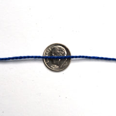 Weaver's Way 3/2 perle cotton yarn - thread view