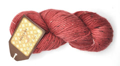 Araucania "Azapa" Yarn - Alpaca / Silk / Merino Wool / Donegal Wool, Bulky Weight, 140 yards - Red