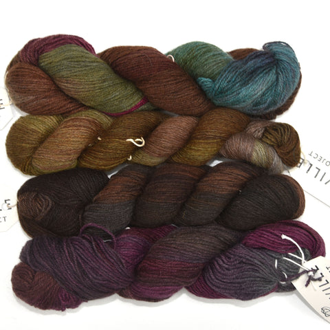 Mineville Wool Project #916 Yarn - Sheared Angora / Virgin Wool, Fingering weight, 273 yards - Various Colors (Copy) (Copy)