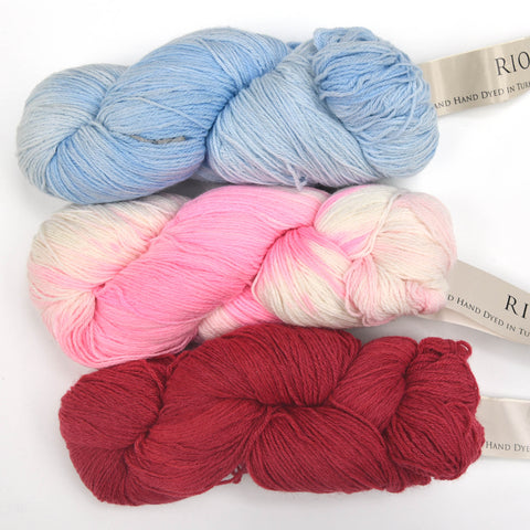 Feza "Rio" Yarn - Cashmere / Merino Wool, Sport Weight, 540 yards - Various Colors