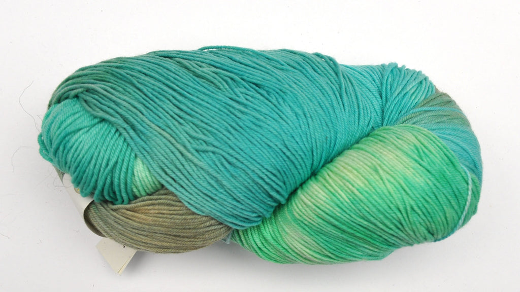 Rambler's Way Hand Painted Yarn - Rambouillet Wool, DK Weight, 600 Yards - I Know It's Over