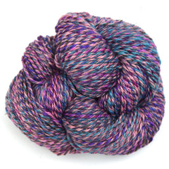 Handspun yarn for knitting, crocheting and weaving	
