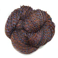 Handspun yarn for knitting, crocheting and weaving