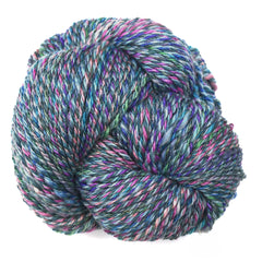 Handspun yarn for knitting, crocheting and weaving