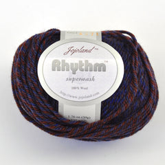 Jojoland "Rhythm" Yarn - Superwash Wool, DK Weight, 110 yards - Feeling Blue