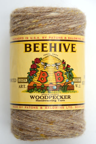 Beehive Scottish Woodpecker Wool Weaving Yarn, 680 yards - Tan