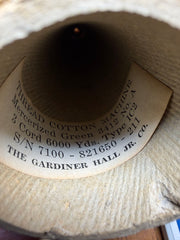 Gardiner Hall Industrial Sewing Thread Cone - label view