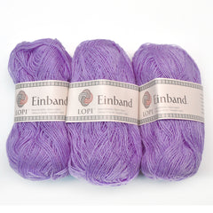 Lopi "Einband" - Icelandic Wool, Fingering Weight, 273 yards - Lavender