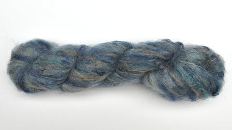 Plymouth "Kaos Mystify" Yarn - Wool / Mohair / Nylon / Acrylic, 183 yards - Blue, Gray & Green