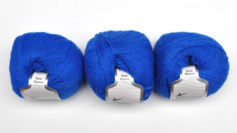Ice "Pure Alpaca" Yarn - Alpaca, DK Weight, 175 yards - Blue