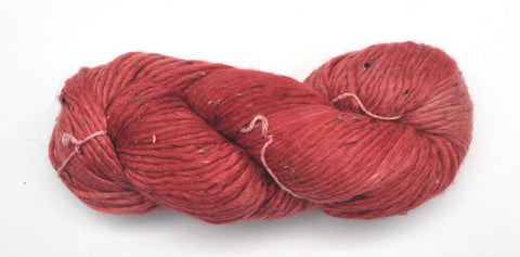 Araucania "Azapa" Yarn - Alpaca / Silk / Merino Wool / Donegal Wool, Bulky Weight, 140 yards - Red