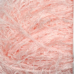 Yarn Bee "Wild Child" Eyelash Yarn - Polyester Yarn, Bulky Weight, 75 yards - Dawn Pink