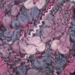 Crystal Palace "Nubbles" Yarn - Wool / Nylon, Bulky weight, 29 yards - Purple Days