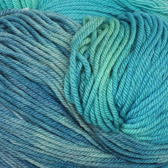 Rambler's Way Hand Painted Yarn - Rambouillet Wool, DK Weight, 600 Yards - San Francisco