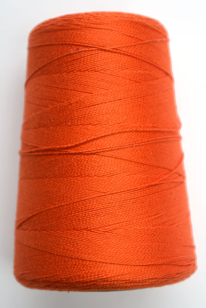 Uki Supreme 5/2 cotton yarn on cone - side view
